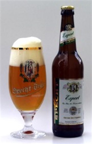 Specht Export im Glas und in der Flasche